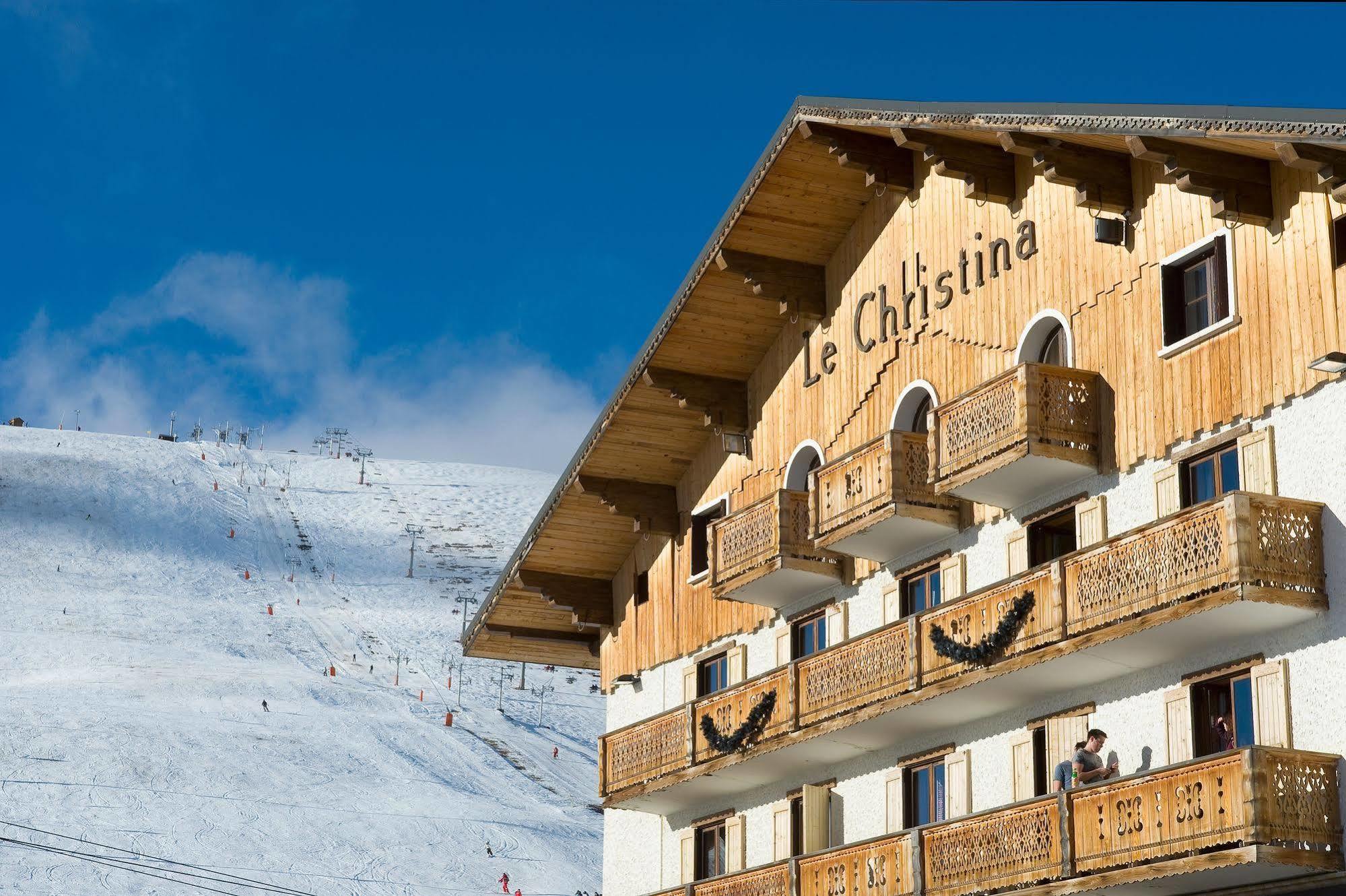 Madame Vacances Hotel Le Christina Alpe d'Huez Ngoại thất bức ảnh